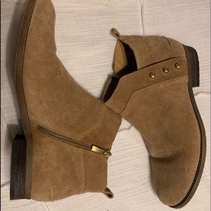 Franco sarto suede booties